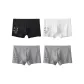 [4 Pack]Black+White+Heather Gray+Heather Gray