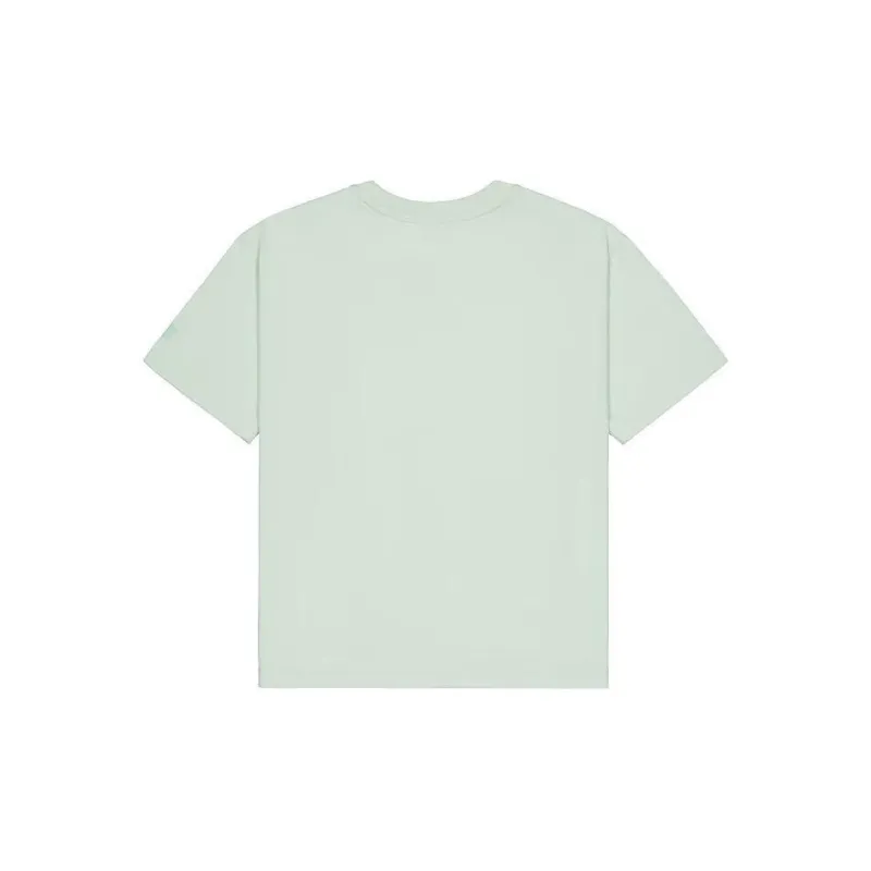 New Balance Drop Shoulder Sleeve T Shirt Women's Green-1