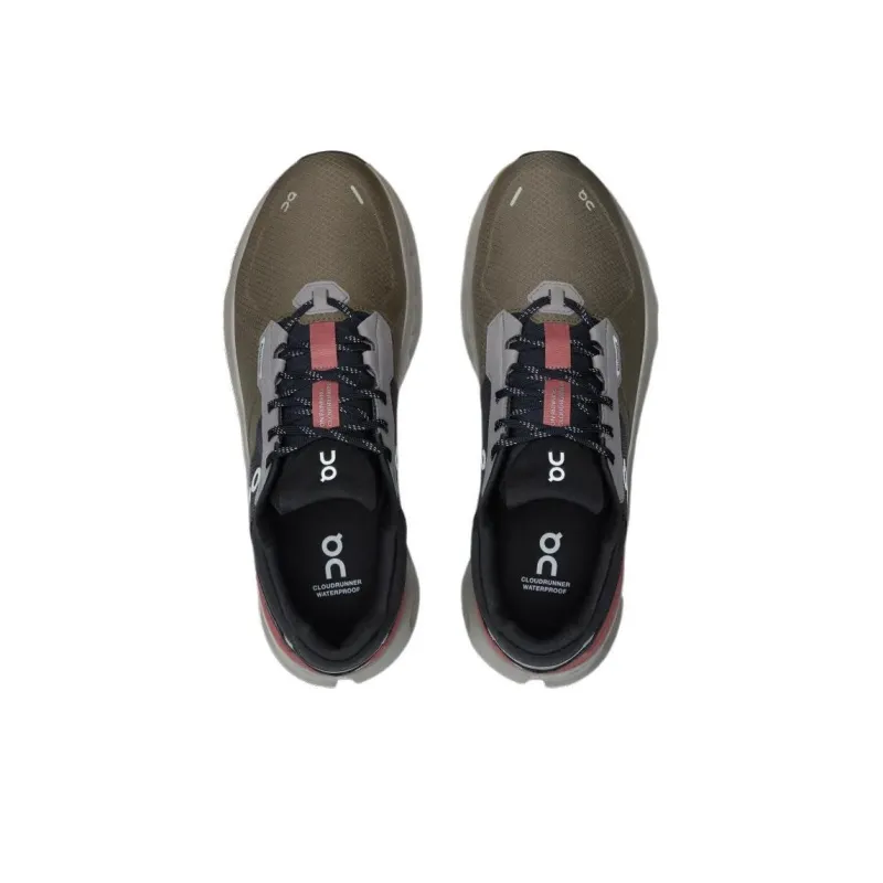 On Running Cloudrunner 2 Waterproof Olive Mahogany-3