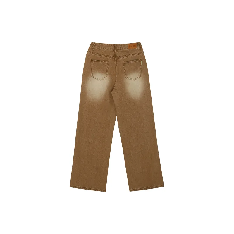 LKOD Jeans Women's Brown-1