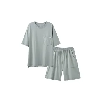 Kerener Pajama Set Men's Light Gray