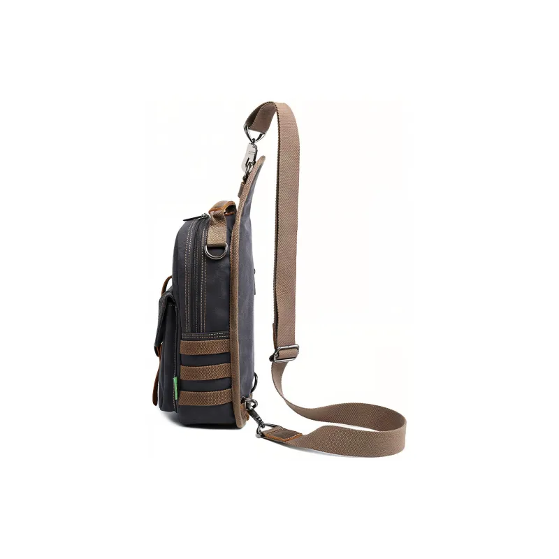 WAY ONE Canvas Canvas Bag Sling Bag Regular Unisex Multicolor-1
