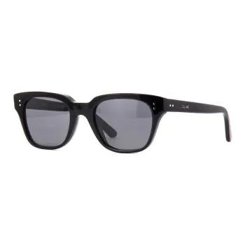 CELINE Acetate Square Sunglasses Women's Black