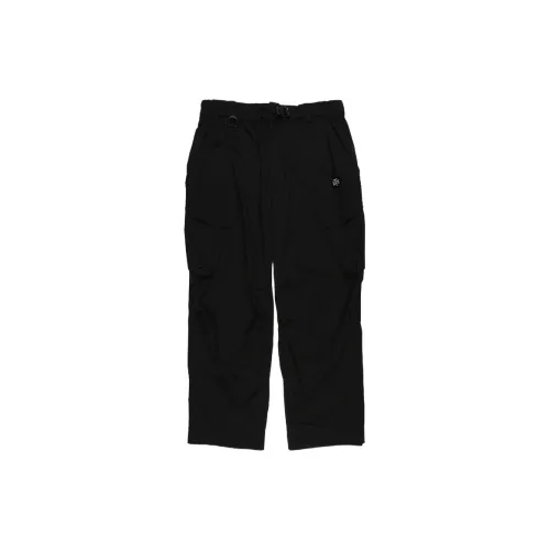 TCH Casual Pants Unisex Black Background With Black Label