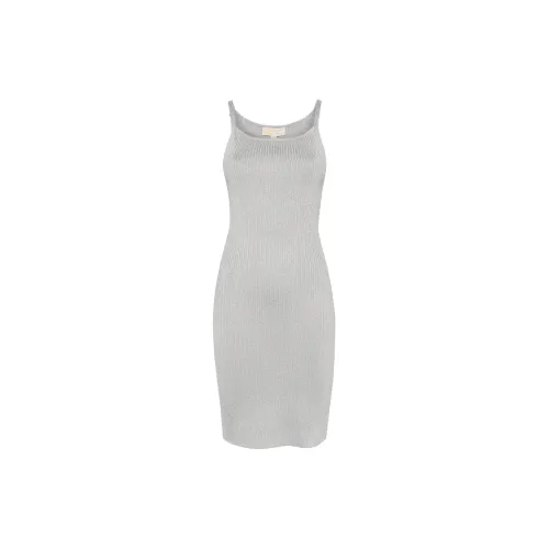 MICHAEL KORS Slip Dresses Women's Silver