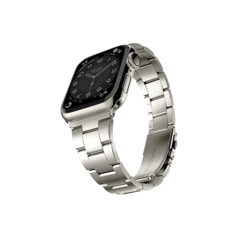 LeYu Self Release Three Bezel Apple Watch Band Unisex-13