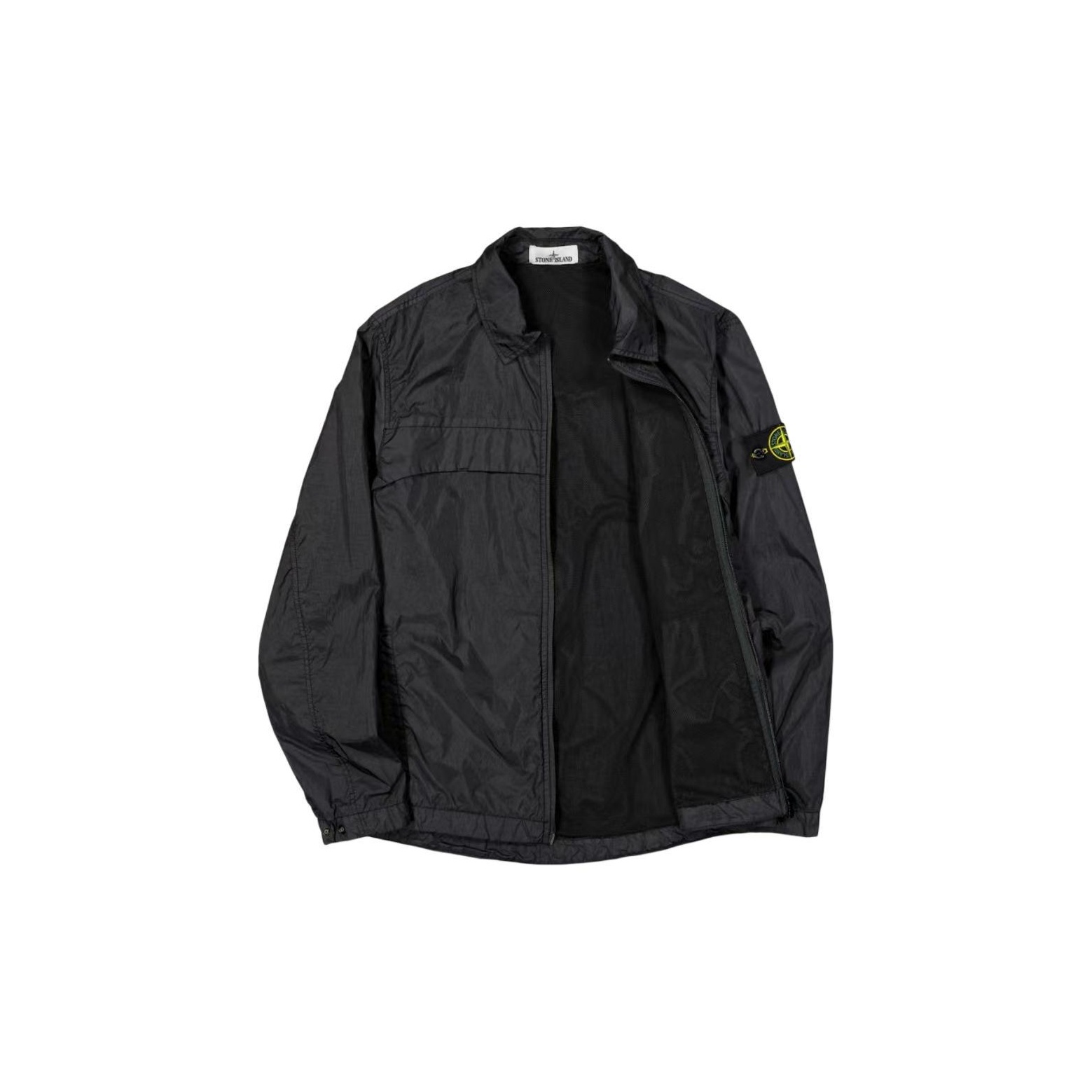 STONE ISLAND Crinkle Reps Shirt Jacket XXL - POIZON