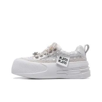 KEJIANNI Anti-Slip Wear-Resistant Low-Top Skateboard Shoes Women's