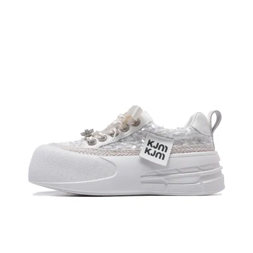 KEJIANNI Anti-Slip Wear-Resistant Low-Top Skateboard Shoes Women's