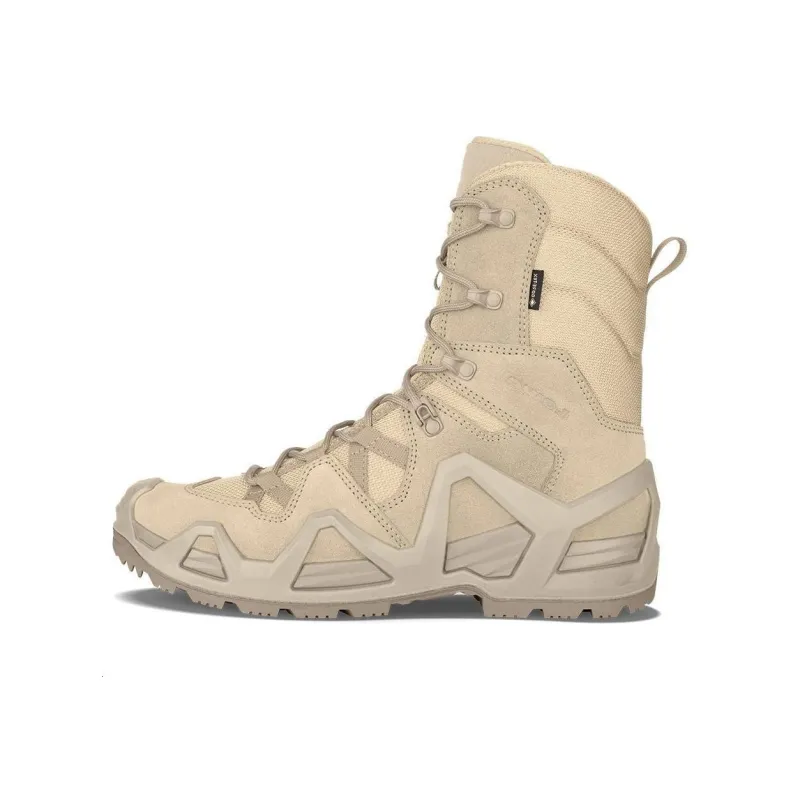 Lowa ZEPHYR MK2 GTX Durable Cushioning High Top Outdoor Shoes Men's Beige-0