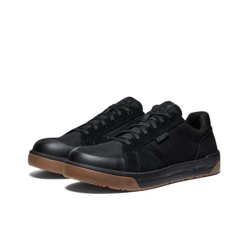 KEEN KENTON ESD Anti Slip Wear Resistant Low Top Casual Shoes Men's Black Brown-3
