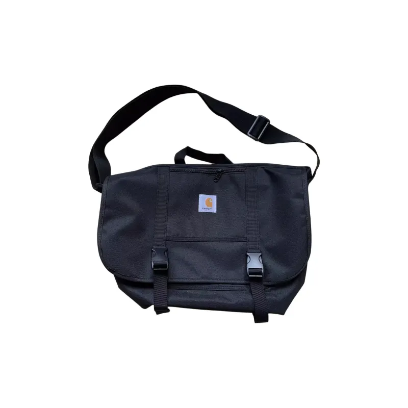 Carhartt WIP Polyester Messenger Bag, Shoulder Bag, Crossbody Bag Regular Men's Black-3