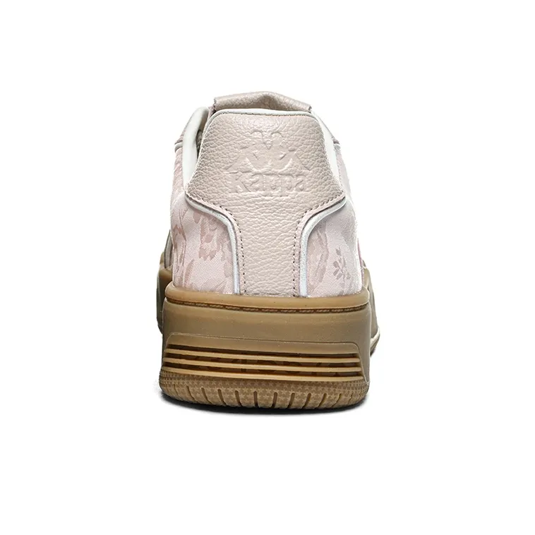 Kappa Anti Slip Wear Resistant Low Top Skateboard Shoes Women's Milk Tea Pink-4
