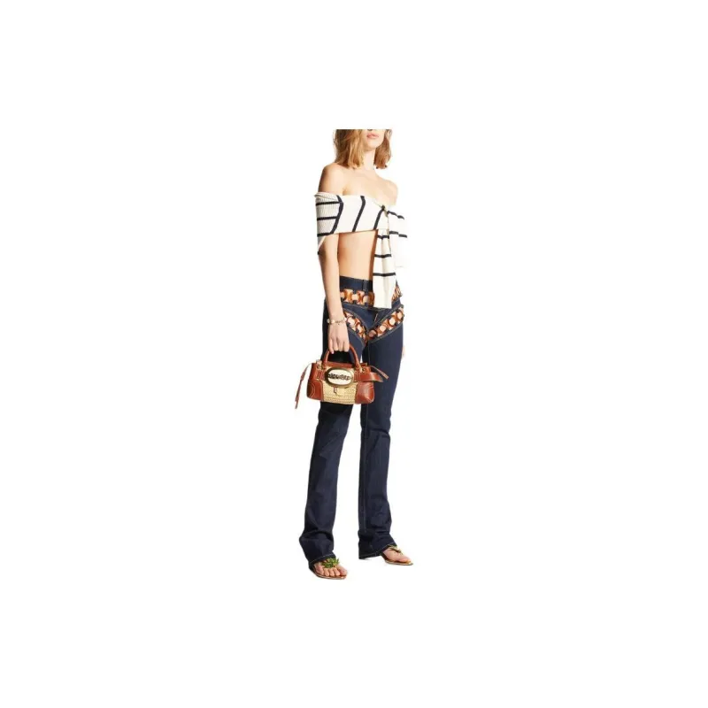 DSQUARED 2 Woodstock Trumpet Flared Jeans-1