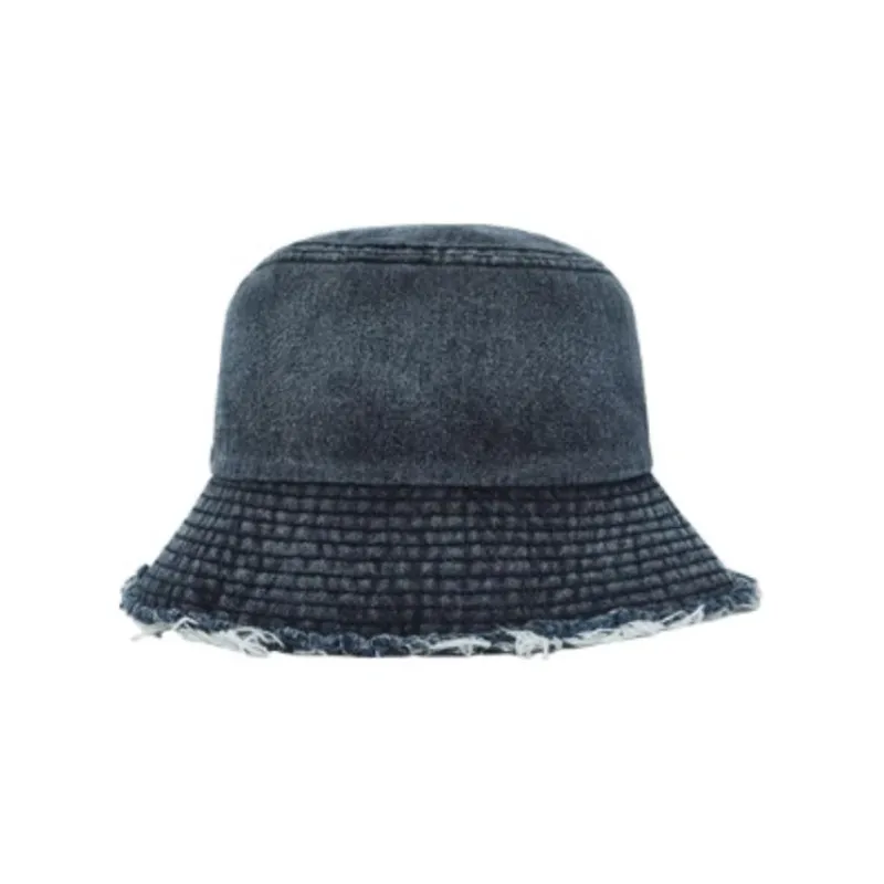 FILA FUSION Cotton Bucket Hats Unisex Washed Gray-2
