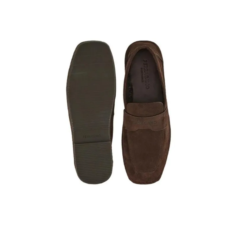 Ferragamo Loafers Men Brown-6
