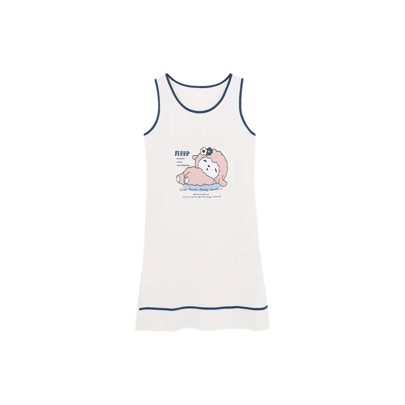 MADALLO Nightgown Women's White-0