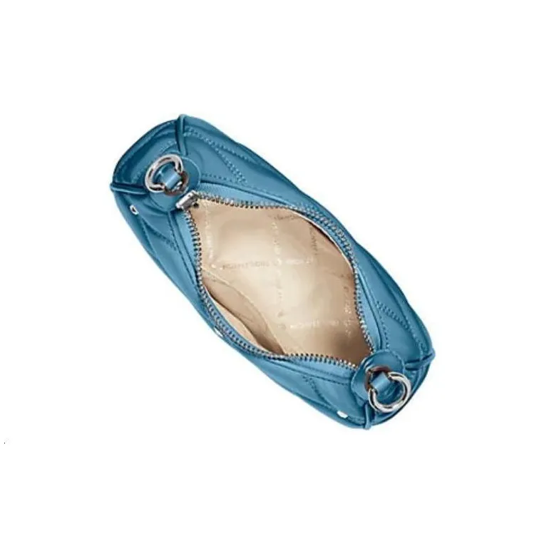 MICHAEL KORS Polyurethane Blend Portable Crossbody Bag Shoulder Bag Women's Blue-5