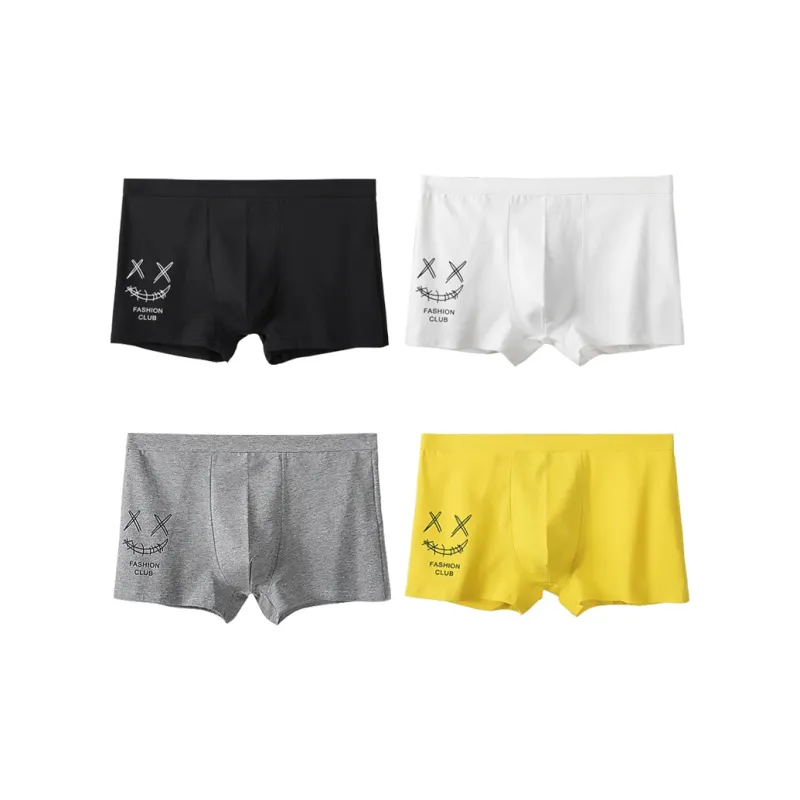 H YXIANG Underpants Men's 4 Pack-1