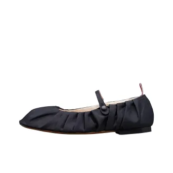 THOM BROWNE John Ruched Ballerina Shoes Women's