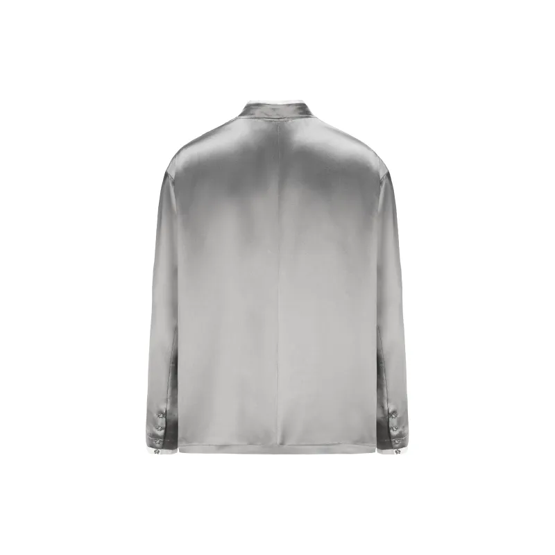 GALLIANO LANDOR Jacket Unisex Mercury Gray-1