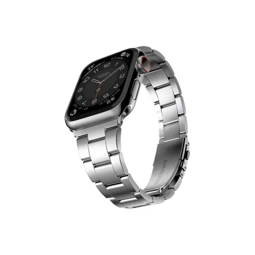 LeYu Self-Release Three-Bezel Apple Watch Band Unisex