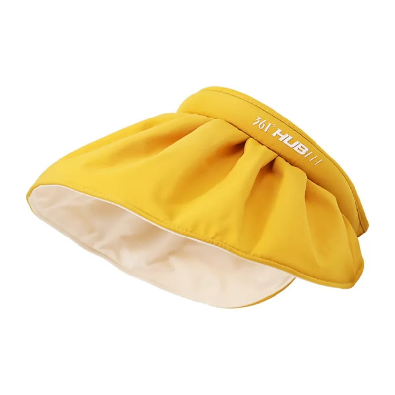 361° Polyester Sun Protection Hats Unisex Sky Blue/Ecru/Bright Yellow/Black-2