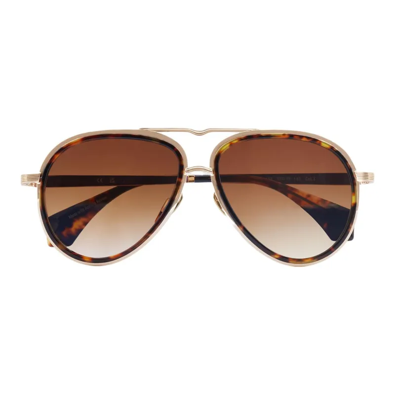Vivienne Westwood Cale Tortoiseshell Pilot frame Sunglasses-1