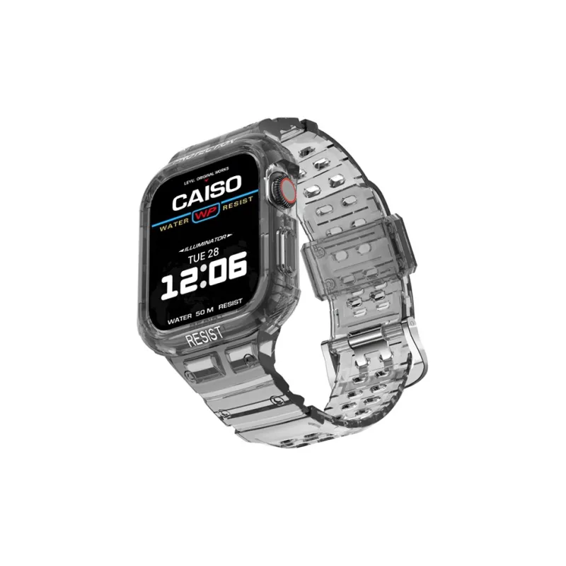 LeYu Apple Compatibility Watch Band One Piece TPU Material-8