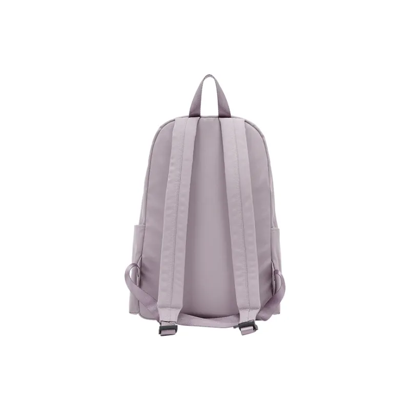 SEM/R Polyester Laptop Backpack Medium Size Unisex Ecru/Purple-25