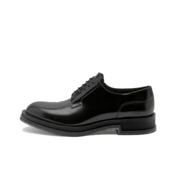 Alexander McQueen Round Toe Lace Up Shoes