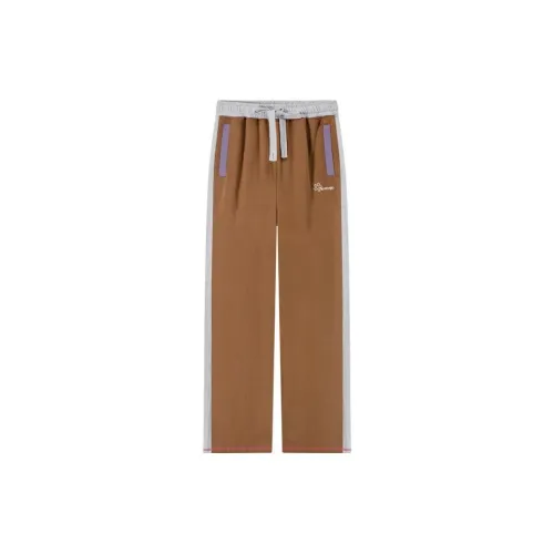 NO ONE ELSE Casual Pants Unisex Coffee