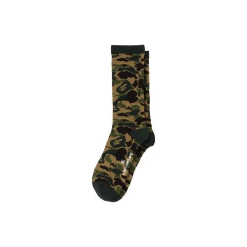 A BATHING APE Knee-High Socks Men's