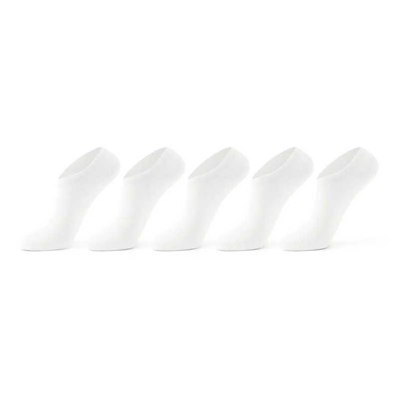 FUGEER No Show Socks Unisex 5 Pack-17