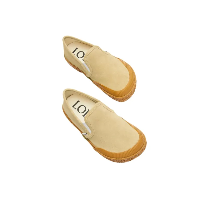 LOEWE Terra Vulca Casual Shoes Men's Brown-3