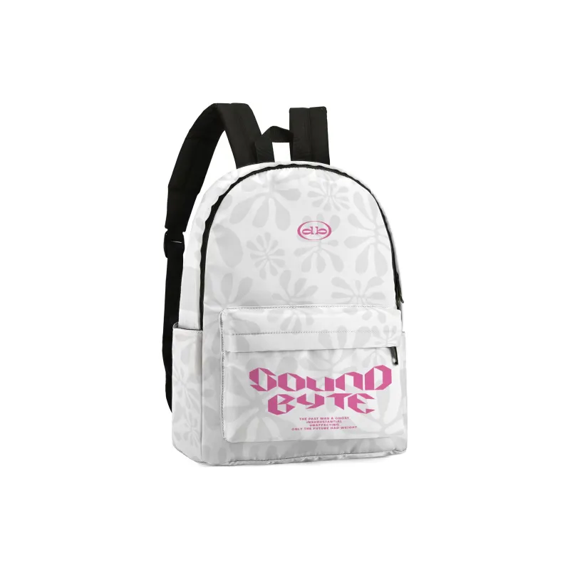 Soundbyte Polyester Backpack Laptop Bag Regular Unisex White-2