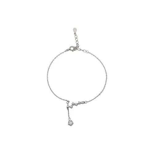 Old Qingyun Silver Building Anklets Women's