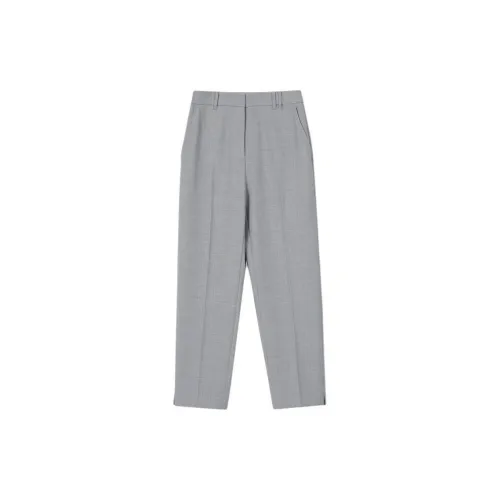 Yiner Suit Trousers Women's Light Gray