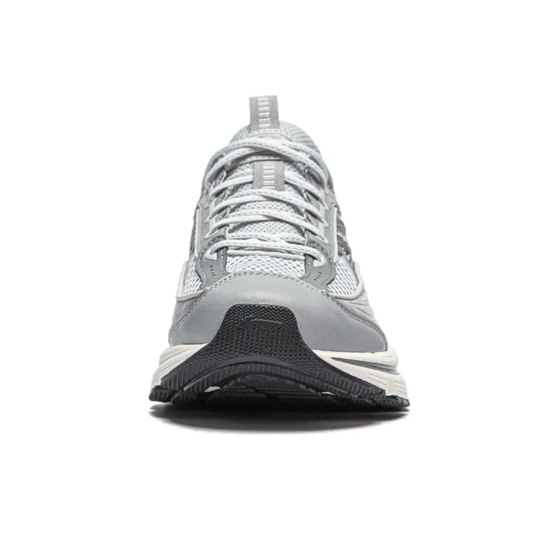 LiNing Comet LITE Cushioning Anti-Slip And Wear-Resistant Rebound Low-Top Casual Shoes Men's Gray-3