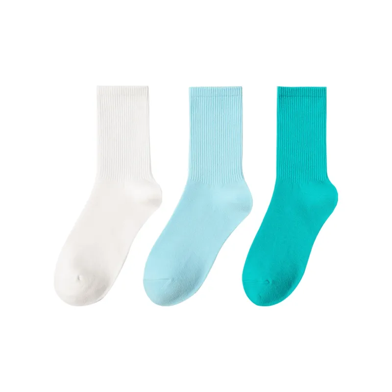 XXLLG Mid Calf Socks Women's 3 Pack-4