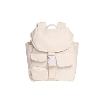 ZARA Polyamide Backpack Regular Women's Beige