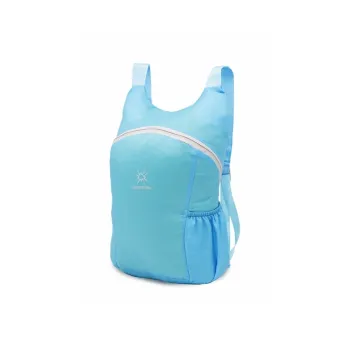SAMSTRONG Polyester Backpack Regular Unisex Blue/Rose Red/Black