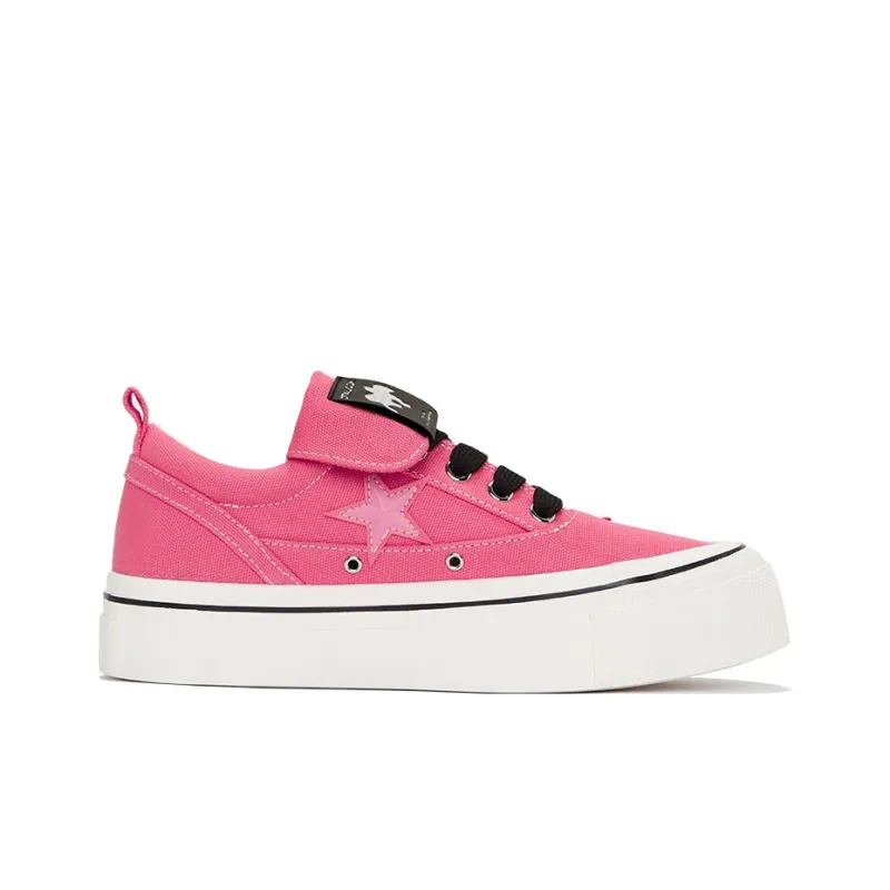 KAALIXTO Skateboarding Canvas Low 'Power Pink'-1