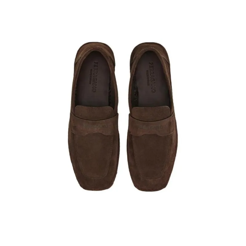 Ferragamo Loafers Men Brown-5
