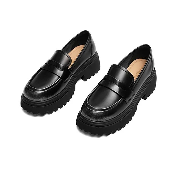 RED DRAGONFLY Loafers Women's Black/Brown-3