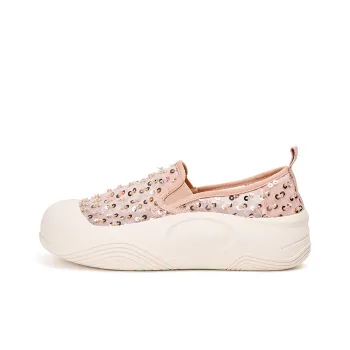 Joy&Mario Loafers Women's Champagne/Dark Blue
