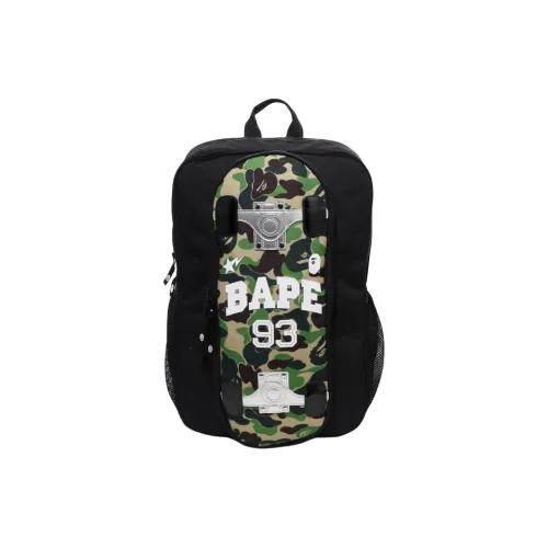 A BATHING APE ABC Camo Polyester Backpack Regular Men's Black