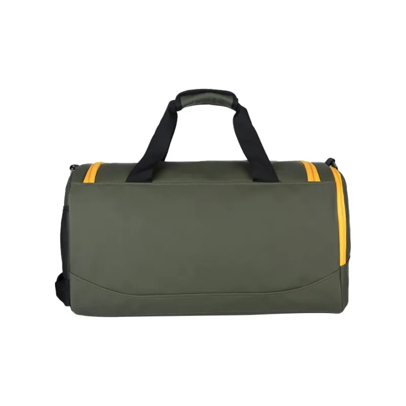 CMLZIUA Polyester Gym Bag Large Size Unisex Black/Yellow/Green-3