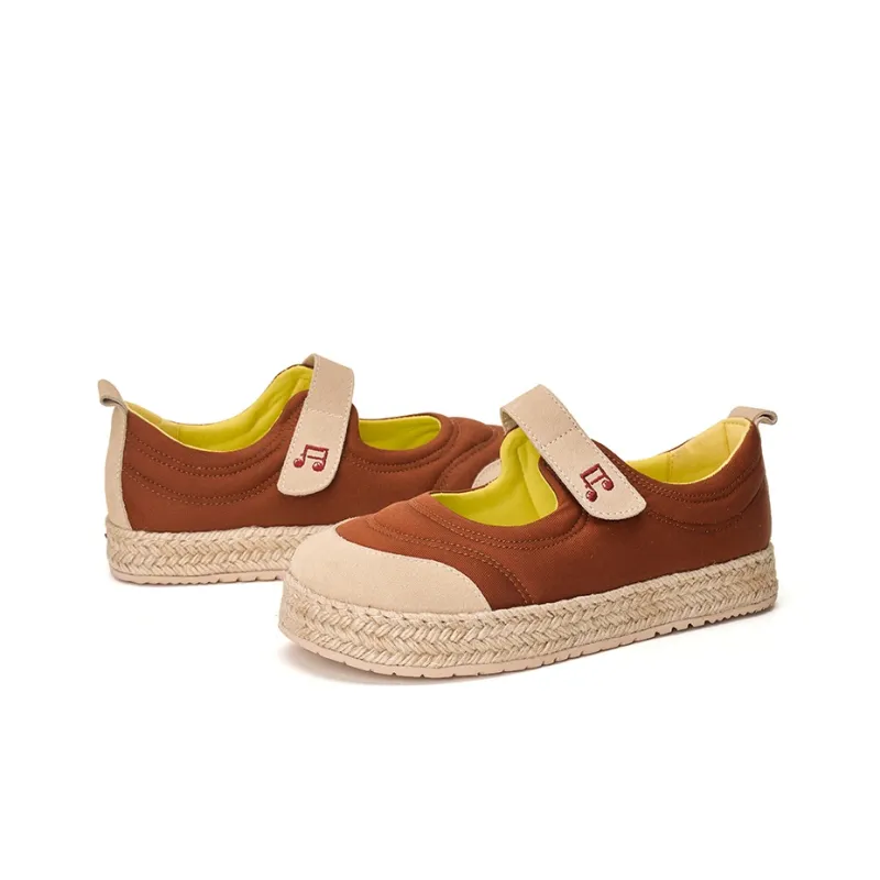 Joy&Mario Breathable Height Increasing Low-Top Casual Shoes Women's-2