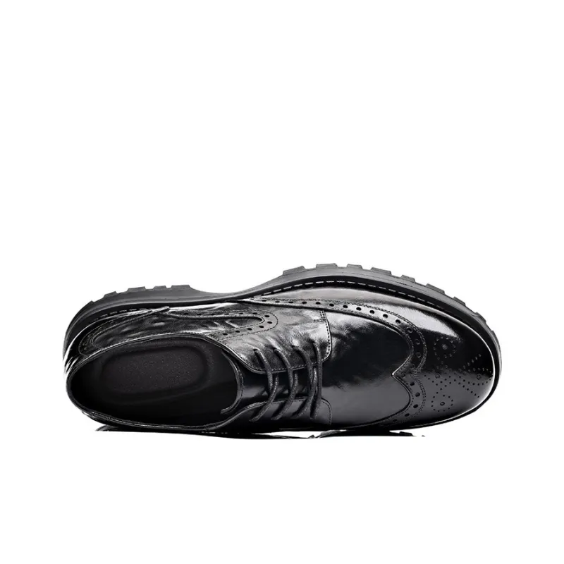 Lady's House Dress Shoes Men's Black-2